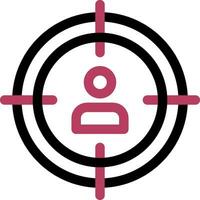 Target Creative Icon Design vector