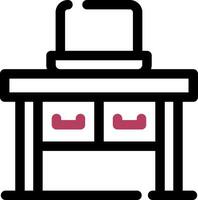 Desk Creative Icon Design vector