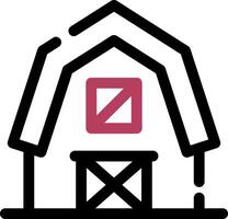 Barn Creative Icon Design vector