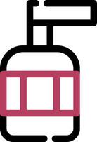 Hand Soap Creative Icon Design vector