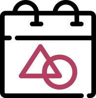 Calendar Creative Icon Design vector