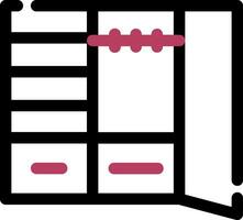 Closet Creative Icon Design vector