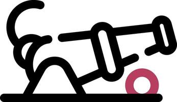 Cannon Creative Icon Design vector