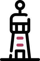 Lighthouse Creative Icon Design vector