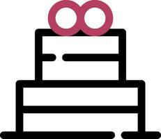 Cake Creative Icon Design vector