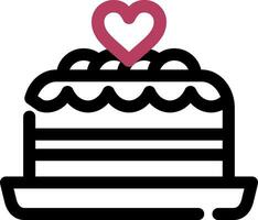 Cake Creative Icon Design vector