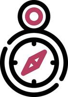Compass Creative Icon Design vector