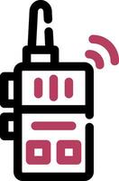 Walkie Talkie Creative Icon Design vector