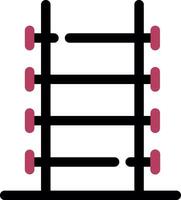 Ladder Creative Icon Design vector