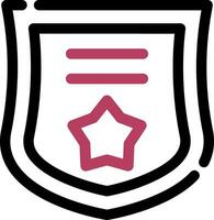 Badge Creative Icon Design vector