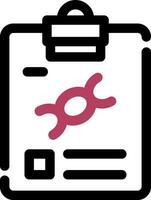 Report Creative Icon Design vector