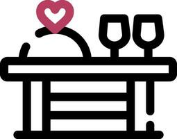Banquet Creative Icon Design vector