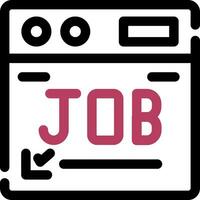 Job Creative Icon Design vector