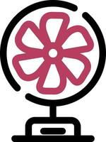 Fan Creative Icon Design vector