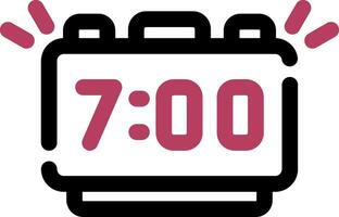 Alarm Creative Icon Design vector