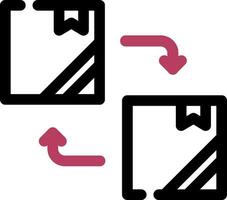 Replacement Creative Icon Design vector