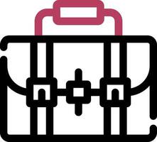 Briefcase Creative Icon Design vector