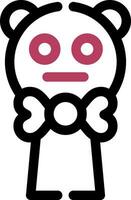 Line Two Color Design vector