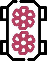 Pc Tower Creative Icon Design vector