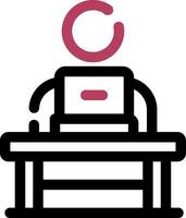 Work From Home Creative Icon Design vector