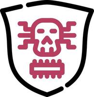 diseño de icono creativo de malware vector