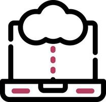 Cloud Creative Icon Design vector