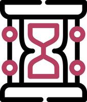 Hourglass Creative Icon Design vector