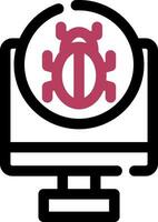 Bugs Creative Icon Design vector