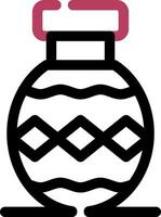 Vase Creative Icon Design vector