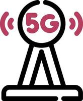 Antenna Creative Icon Design vector