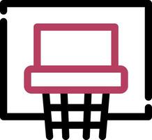 diseño de icono creativo de baloncesto vector