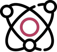 Atom Creative Icon Design vector