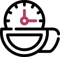 diseño de icono creativo de la hora del té vector