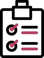 Checklist Creative Icon Design vector