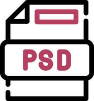 diseño de icono creativo de archivo psd vector