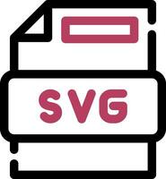 Svg File Creative Icon Design vector