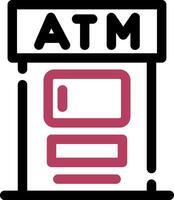 ATM Creative Icon Design vector