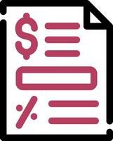 Bill Creative Icon Design vector