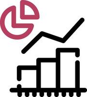 Statistical Analysis Creative Icon Design vector