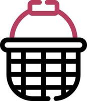 Basket Creative Icon Design vector