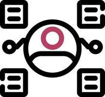 User Predictions Creative Icon Design vector