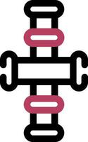 Pipeline Creative Icon Design vector