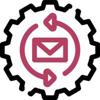 Marketing Automation Creative Icon Design vector