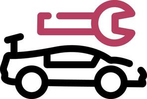 diseño de icono creativo de servicio de coche vector