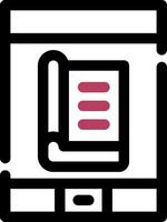 Online Magazine Creative Icon Design vector