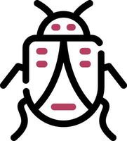Bug Creative Icon Design vector