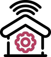 Home Automation Creative Icon Design vector