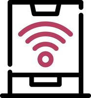 Smart Tablet Creative Icon Design vector