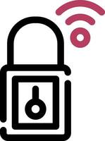 Smart Security Creative Icon Design vector
