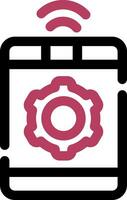 Smart Setting Creative Icon Design vector